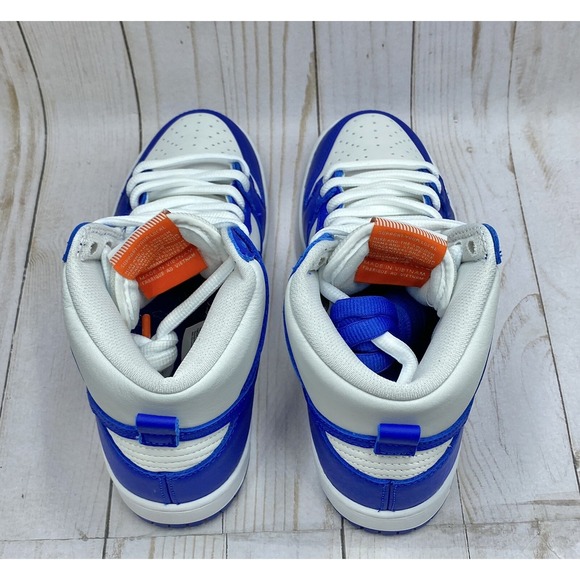 Nike SB Dunk High Pro ISO Kentucky Varsity Royal White Size 6 DH7149‑400